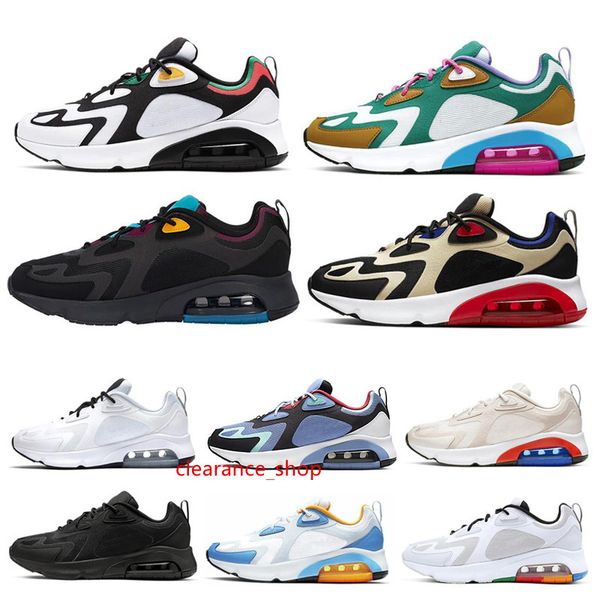 

new 200 mens running shoes bordeaux bright crimson desert sand mystic green royal pulse mens triple black university blue runner sneaker
