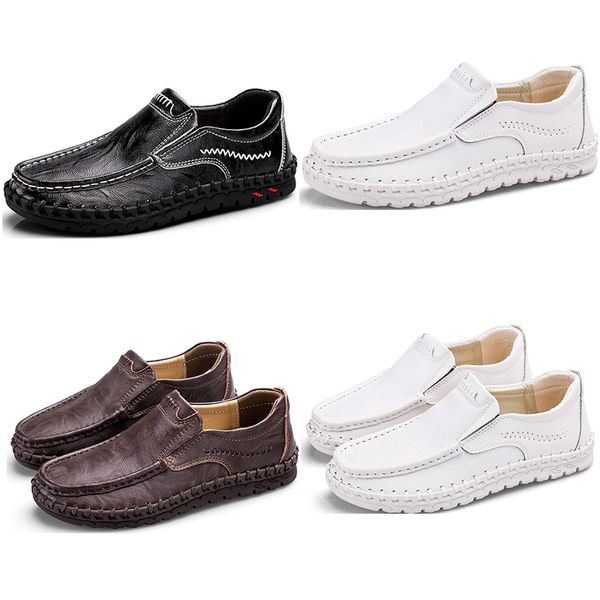 

2020 new arrival dress shoes men's fashion shoes black white brown grey straps breathable casual sports sneakes fashion dress shoes 59