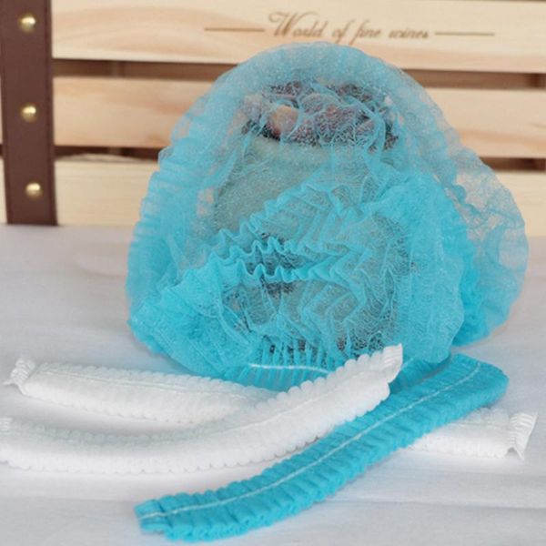 

100pcs microblading accesories makeup disposable hair net caps sterile hat for eyebrow tattooing grafting eyelash hair care tool