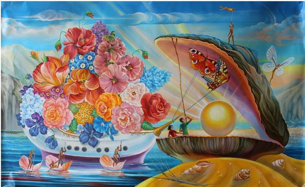 

eugene poliarush - pandora's box home decor handpainted &hd print oil painting on canvas wall art canvas pictures 191213