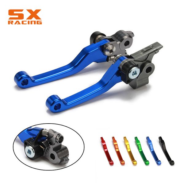 

motorcycle cnc brake clutch lever for husqvarna tc125 tc250 fc 250-450 fe 250-501 tx 125-300 fx 350-450 te125 te150 te250 te300