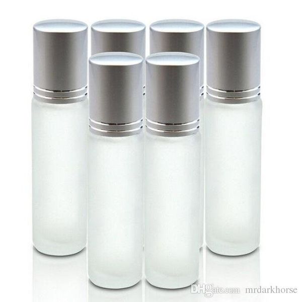 

Dhl hipping 800pc 10ml elegant fro t gla roll on e ential oil perfume bottle with tainle teel roller ball by dhl hip