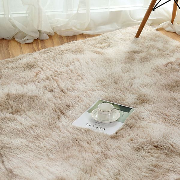 

bedroom decoration living room fluffy rugs carpet floor warm area rug polyester fiber home mat sofa anti-skid shaggy 160x120cm