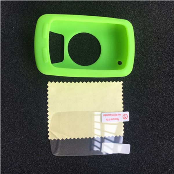 

bicycle silicone rubber shockproof protect cover case for garmin edge 810 bike cycling gps computer accessories +lcd screen film