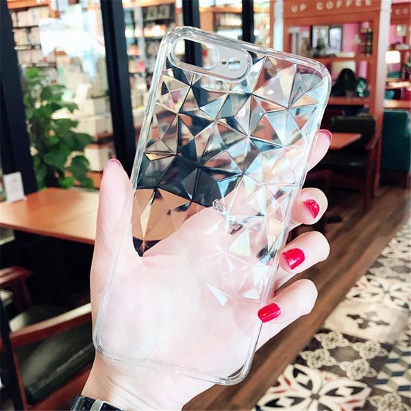 

diamond texture case for iphone 6 6s 7 8 plus x xr xs max soft phone cover for iphone 7 luxury transparent ultra thin