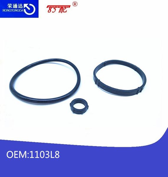 

seal ring 1103l8 of oil grille base is suitable for 307 206 308 408 301 c2 c3 c4 c5