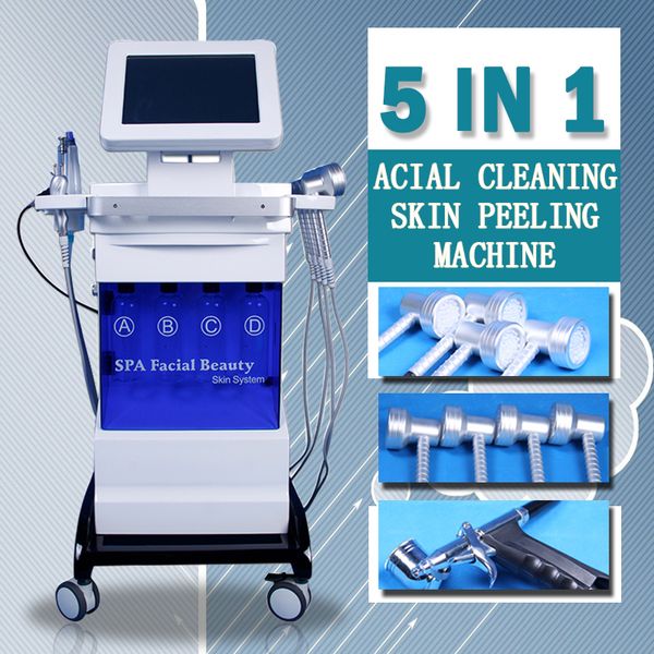 

hydro microdermabrasion ultrasonic skin care rejuvenation beauty equipment bio rf lifting dermabrasion diamond skin peeling