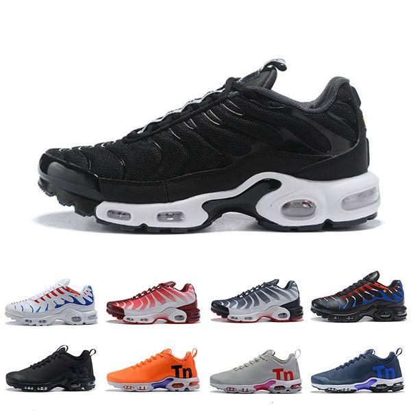 

classic triple black gold plus tn se men women running shoes breathable mesh chaussures homme mens trainer designer sports sneakers