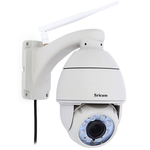 SRICAM SP008 960 P H.264 Wi-fi Câmera IP P2P Segurança Ao Ar Livre Cam