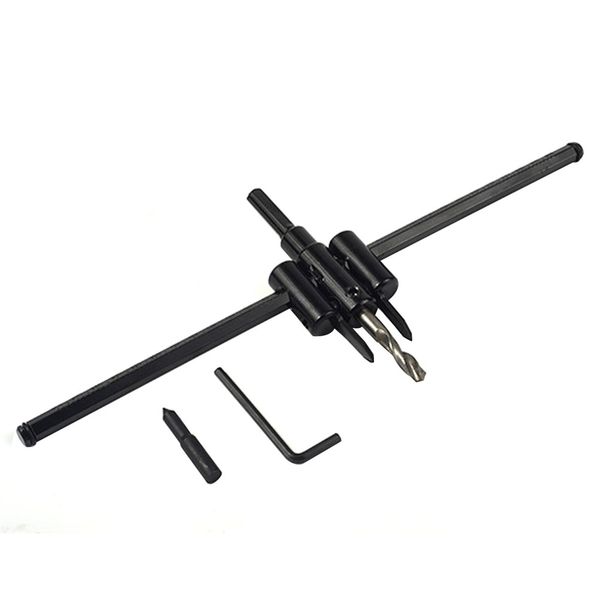 

circle diy drywall saw drill set wood metal reusable bit adjustable heavy duty round hole accessories cutting tool