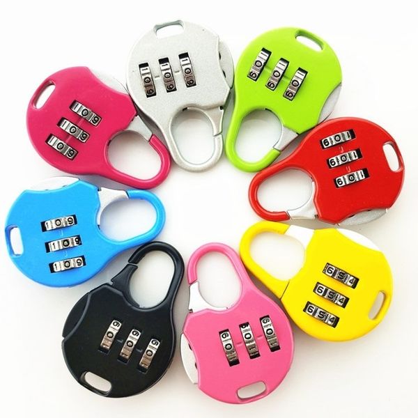 

padlock for customs lock suitcase stationery password lock student children outdoor trave l combination lock t2i5580-1