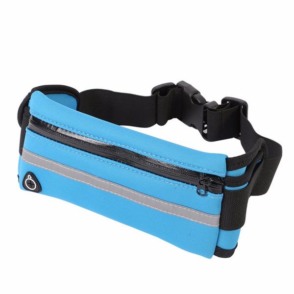 

outdoor running waist bags men women sports mobile phone holder waistband packs travel belt bag