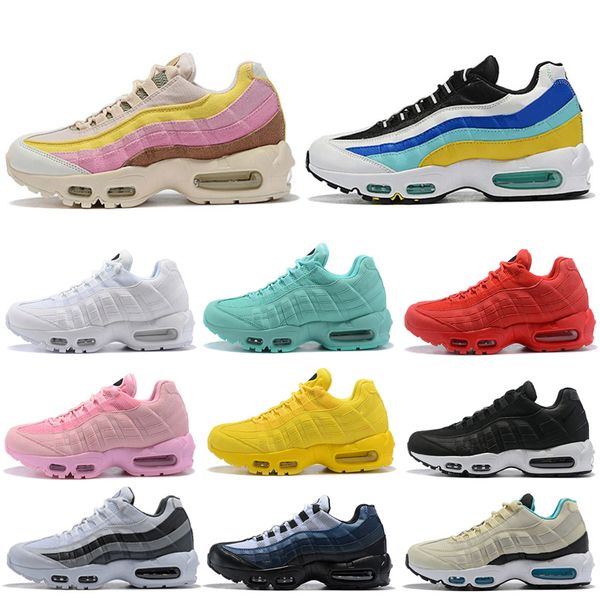 

fashion mens womens running shoes classic og neon black white pink red yellow sports trainer surface cushion breathable sports sneakers shoe