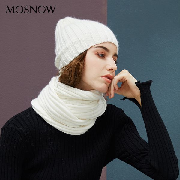 

warm winter hat&scarf sets for women tow pieces set knitted hats 2019 new brand gloves set cotton scarf for girl beanies tz021, Blue;gray