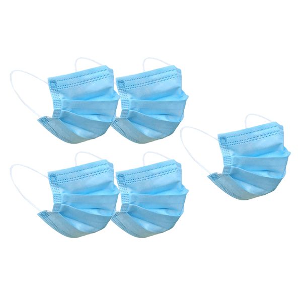 

5pcs disposable anti dust mask breathable safety air fog respirators
