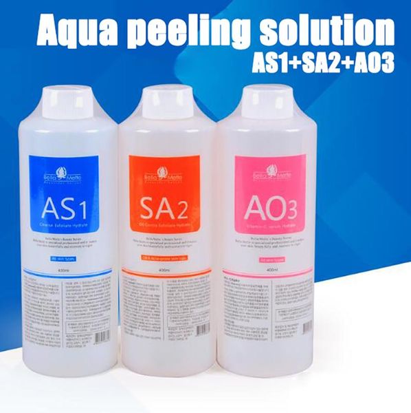 

aqua peeling solution 400ml per bottle hydra dermabrasion facial serum cleansing for normal or oily skin cutin abeluna hydrodermabrasio