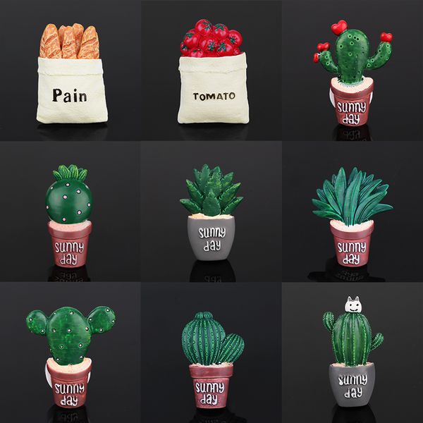 

car air conditioning vent perfume clip resin cactus creative cute air freshener fragrance clip solid decoration ornaments