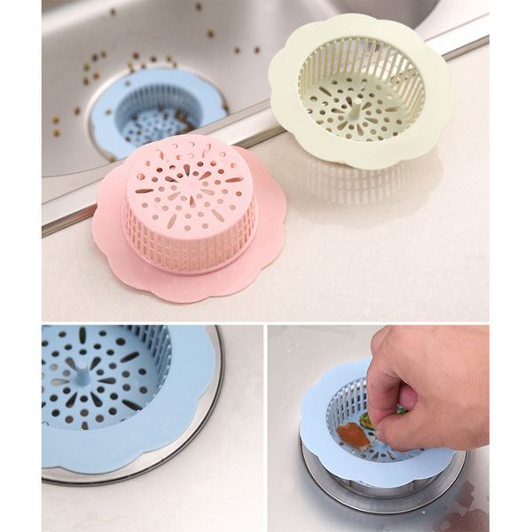 

anti-blocking floor drain filter sink filter hair ser bathroom clean tool floor sieve drain filter kitchen gadgets