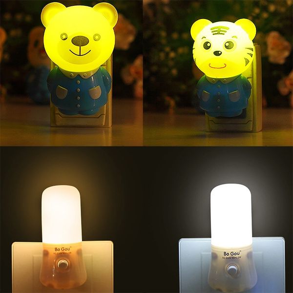 

свет водить управляемый плагин энергосберегающей мини-гнездо ночью свет головы ночь младенца подавая творческий датчик цоколя спальни ночник