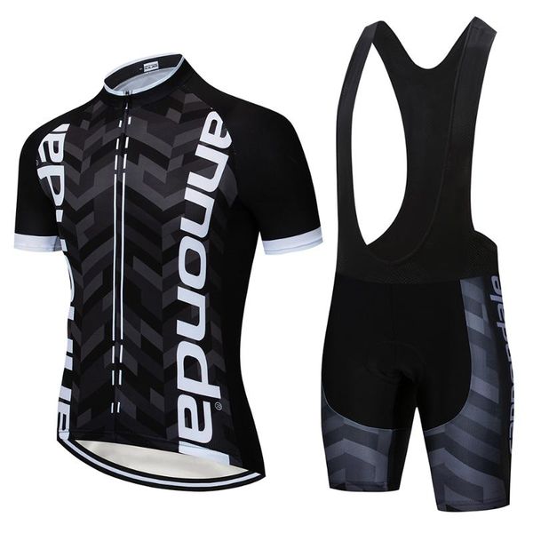 

2020 new cycling clothing bike jersey quick dry men's bicycle clothes summer quick step team cycling jerseys gel bike shorts set, Black;red