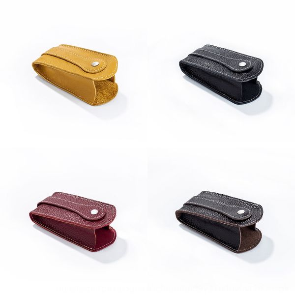 

production first layer leather men's personalized key case car real leather key case
