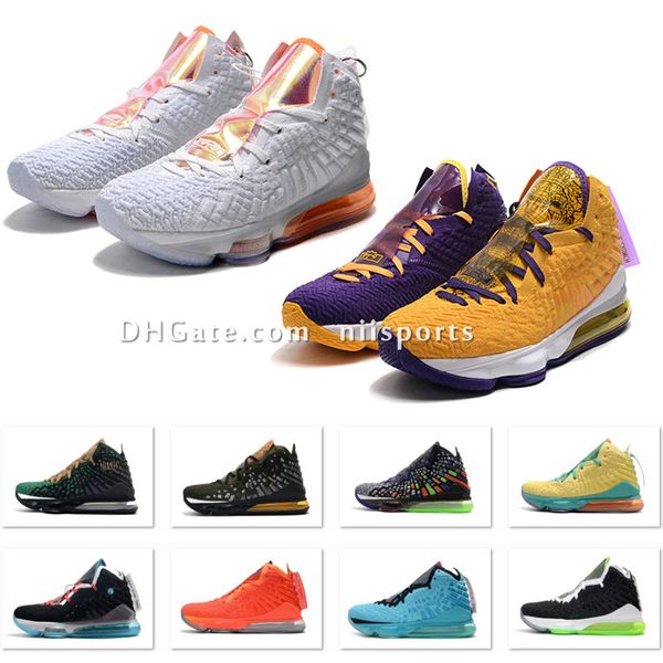 

недорогие новых людей lebrons 17 xvii баскетбол обувь для продажи ретро леброн джеймс 17s mvp bhm oreo дети женщин кроссовки ботинки оригина, Black