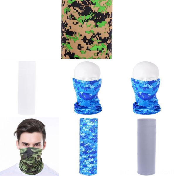 

wt3f1 high elastic outdoors fishing bandana tube scarf multi-functional headband face mask headband outdoor fishing buffs bandana scarflot, Black