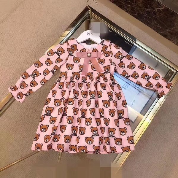 

De igner baby girl 039 dre e kid cute dre e elegant print dre leevele kirt luxury logo baby girl 039 clothing hipping, Red;yellow