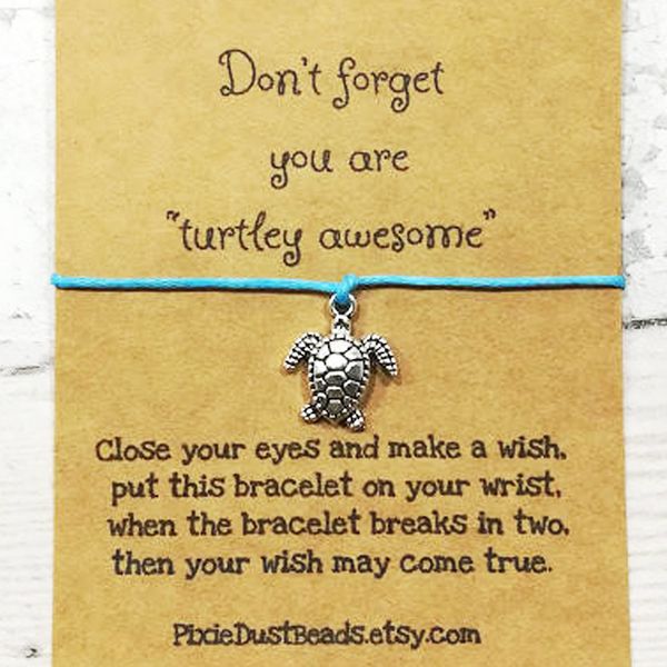 

europe and america electricity supplier accessories simple retro alloy baby turtles pendant anklet simple accessories foot chain, Red;blue