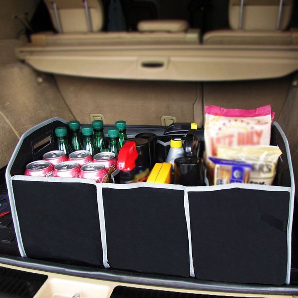 

folding car storage box trunk bag vehicle toolbox multi-use tools organizer the bag in the trunk of cars for car styling
