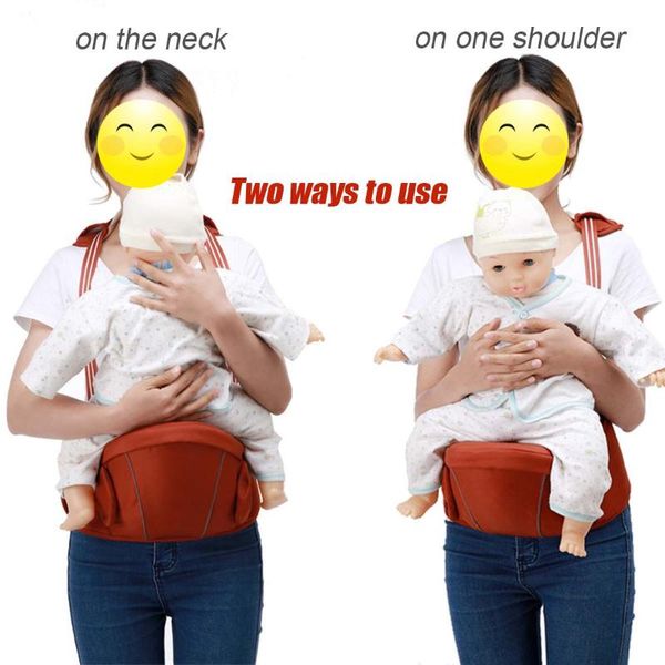 

baby carrier waist stool walkers baby sling hold waist belt backpack hipseat belt kids adjustable infant hip seat