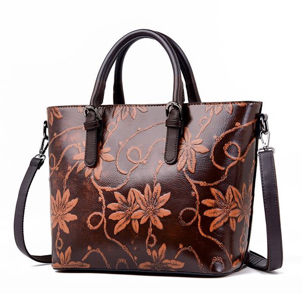 

women's new women's bag middle-aged mommy bag fashion one-shoulder messenger