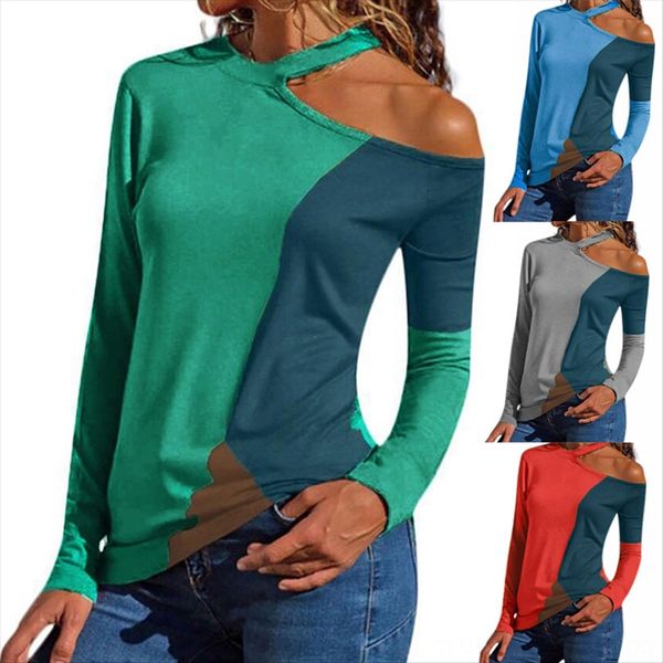 

2020 случайных женщин летом все-матч сшивание длинным рукавом мода 2020 футболки случайных женщин летом все-матч сшивание длинным рукавом t, White