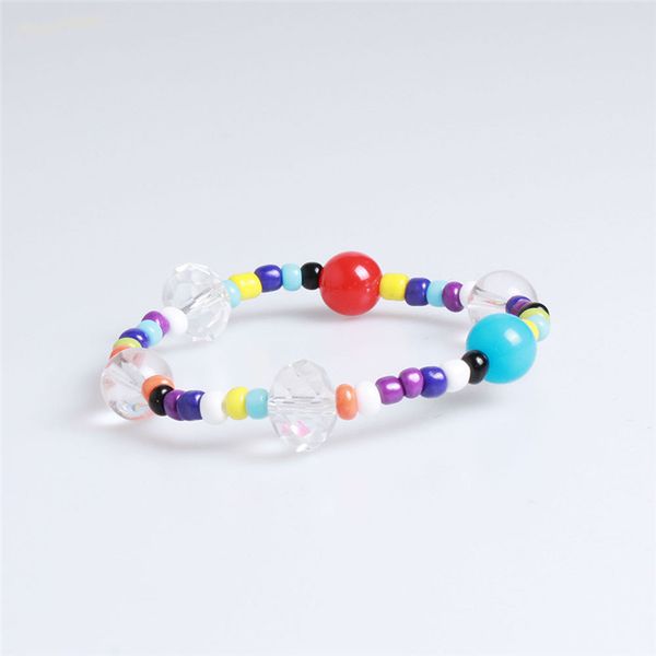 

новый kpop bangtan boys jk ювелирных аксессуары same корейских цветных браслеты прекрасных бусы женщина браслеты мода anklet, Black