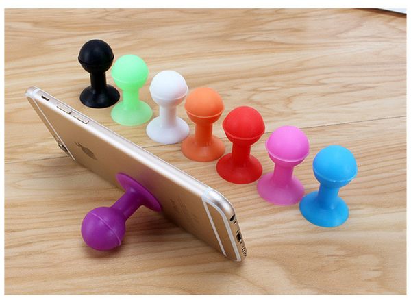 

universal cell phone holder stand tpu silicone soft holder flexible for iphone for samsung for iphone a