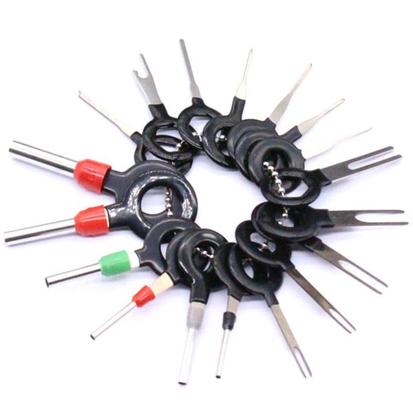 

terminal removal tools car electrical wiring crimp connector pin extractor kit automobiles terminal repair hand tools