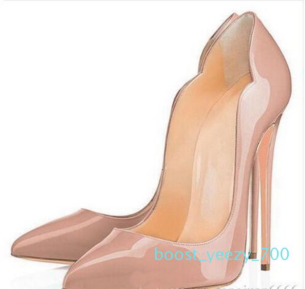 

red bottom platform pumps black patent leather pointy toe high heels luxury red bottom women dress shoe b70