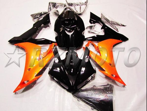 

новые наборы зализов мотоцикла прессформы впрыски abs пластичные приспособленные для yamaha yzf-r1-1000 2004-2006 04 05 06 кузов установлен