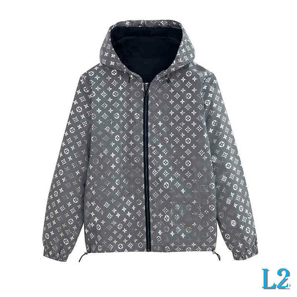 

20s mens jacket hooded spring autumn coat zipper pocket letters print fashion style for men and women windbreaker jacket, Black;brown