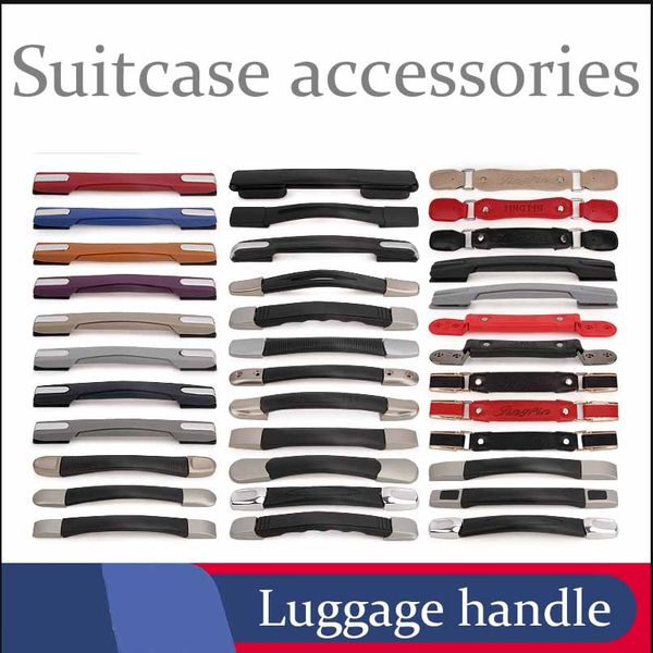 

suitcase handling grip replacement accessories grips luggage pull belt interchangeable handle toolbox handles, Black