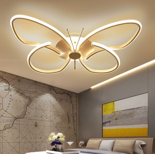 2020 Modern Minimalist Butterfly Led Ceiling Lights Plafond Lamp