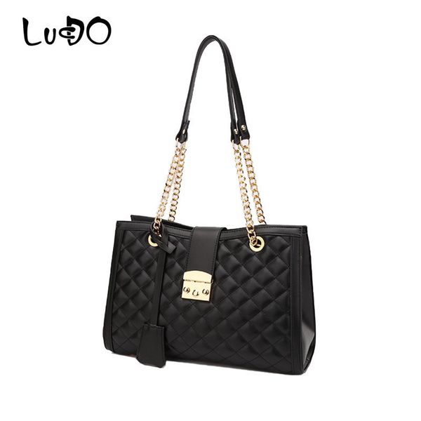 

lucdo large capacity women shoulder bag luxury handbags women bags designer soft pu leather fashion handbag tote bag sac a main