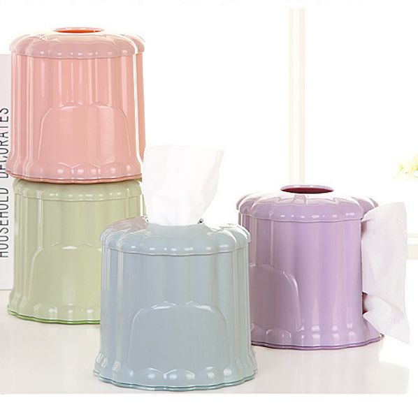 

paper extraction tissue box household a living room tea table deskconcise cylinder roll of paper canister paper accept drum carton