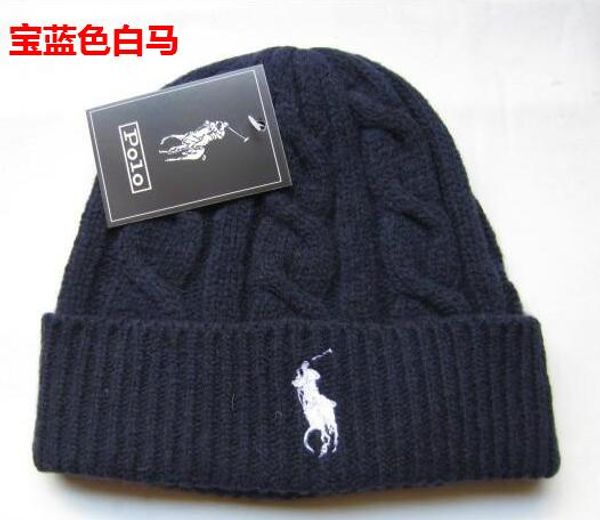 

hats beanies cap the hundreds brand new high-quality winter hat pom poms knitted hats made of 21109, Blue;gray
