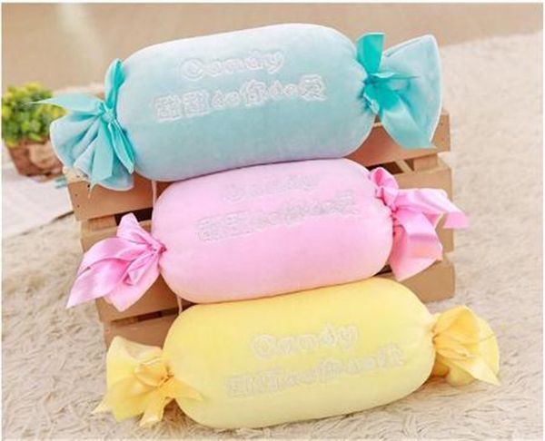 

20180511 новых милых сладости холдинг подушка дня розовые желтые синие прекрасные плюшевые игрушки девушка день рождения валентина подарок