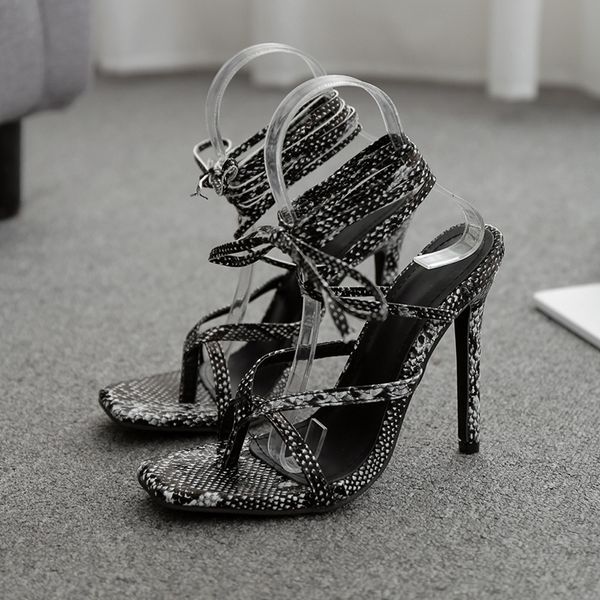 

serpentine 2020 luxury style european and american spring new stiletto women's shoes high heel fish mouth pu fashion non-slip wear-resi, Black