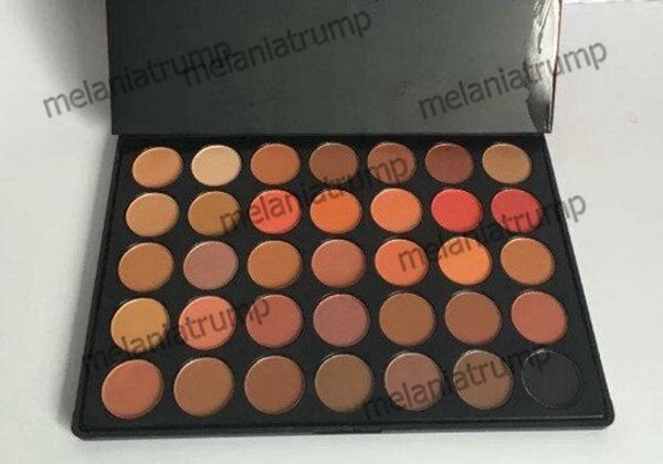 Neue Lidschatten-Palette 35 Farben Make-up Natürliche langlebige Lidschatten-Kosmetik heißer Verkauf DHL-freies Schiff