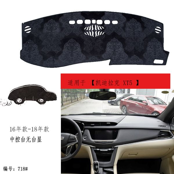 

tommia for xt5 16-18 dashboard pad cover dash mat anti-sun velvet instrument