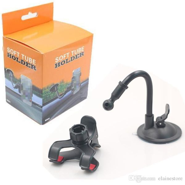 

car mount long arm universal windshield dashboard mobile phone car holder 360 degree rotation car holder with strong suction cup x clamp