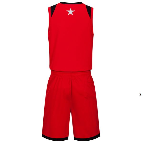 

2019 new blank basketball jerseys printed logo mens size s-xxl price fast shipping good quality red black rb012aa12, Black;red